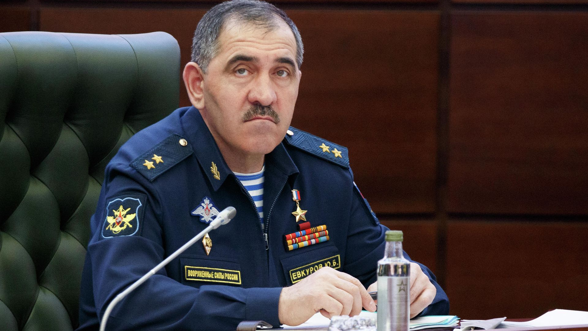 Заместитель министра обороны России Юнус-Бек Евкуров на заседании коллегии Минобороны России - РИА Новости, 1920, 07.01.2026