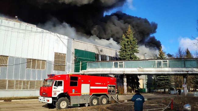 Пожар на алюминиевом заводе в Московской области. 21 марта 2020 Пожар на алюминиевом заводе в Московской области. 21 марта 2020