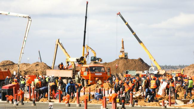 Строительство комплекса новой инфекционной больницы в Новой Москве