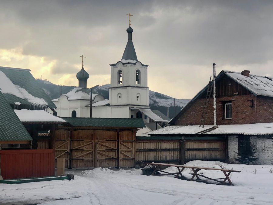 Церковь старообрядцев в селе Тарбагатай 