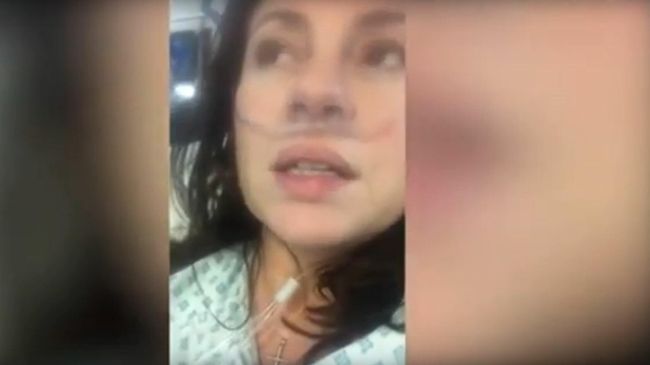 Заболевшая COVID-19 англичанка записала пугающее видео из реанимации Заболевшая COVID-19 англичанка записала пугающее видео из реанимации