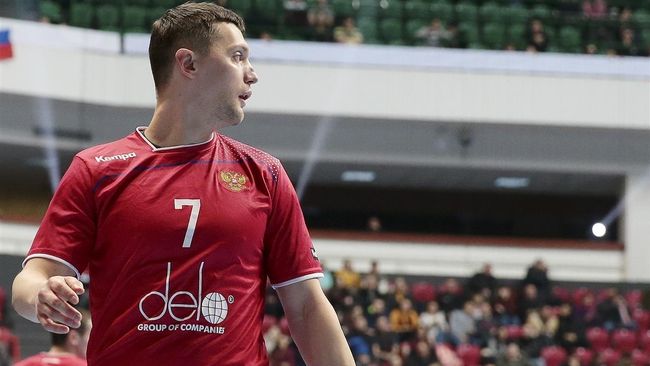 Гандболист Дмитрий Ковалев