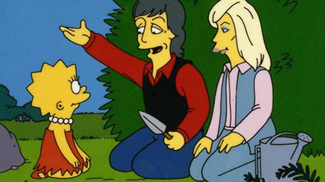 Кадр из мультсериала The Simpsons