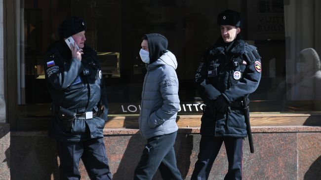 Полицейские в Москве Полицейские в Москве