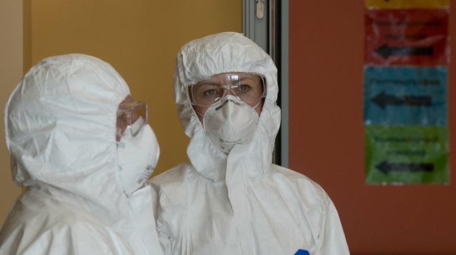Отделение для больных с подозрением на коронавирусную инфекцию в городской клинической больнице 