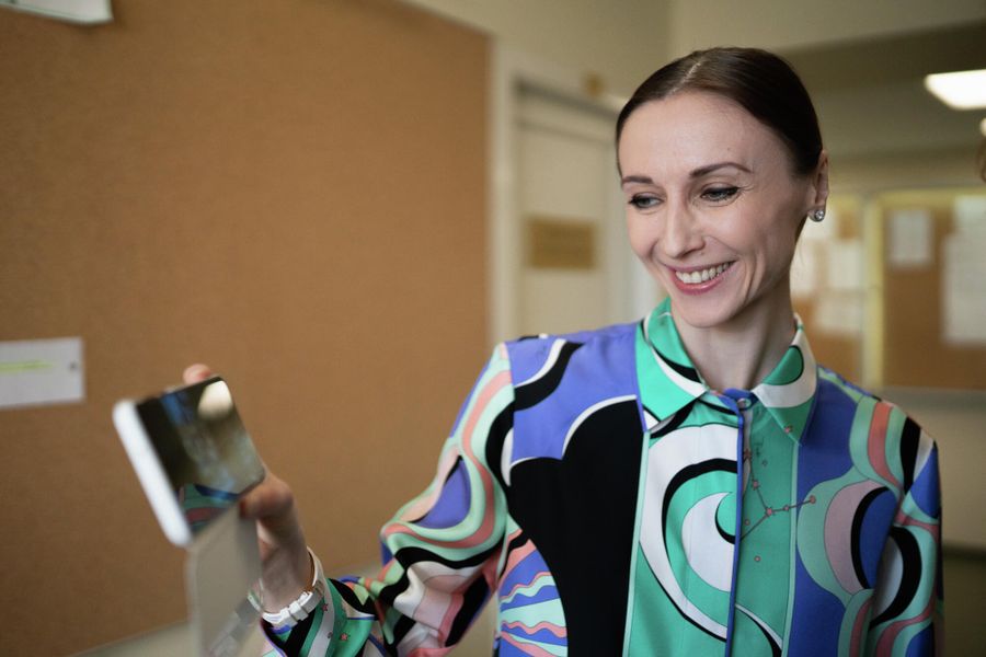 Балерина, народная артистка России Светлана Захарова Балерина, народная артистка России Светлана Захарова