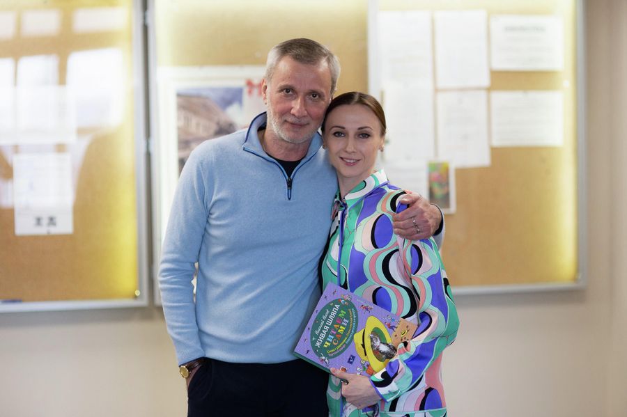 Махар Вазиев, руководитель балетной труппы Большого театра и Светлана Захарова, прима-балерина Махар Вазиев, руководитель балетной труппы Большого театра и Светлана Захарова, прима-балерина