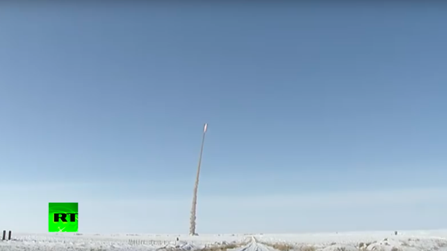Испытания новой ракеты системы ПРО А-235 Нудоль Испытания новой ракеты системы ПРО А-235 Нудоль