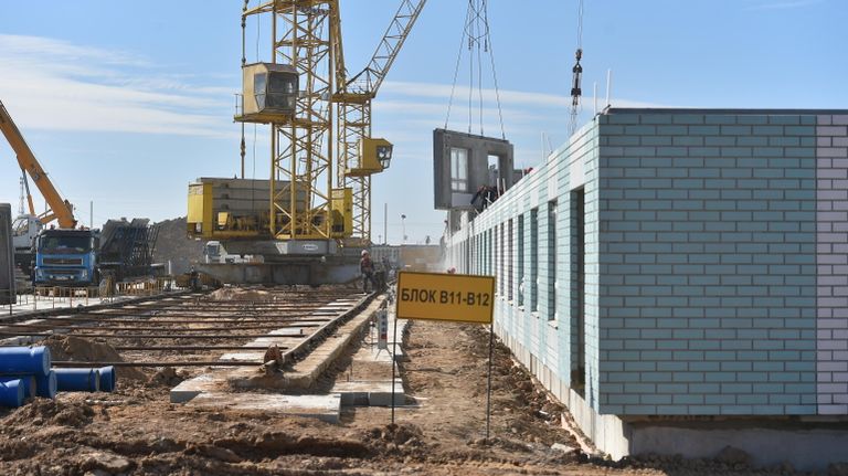 Строительство инфекционной больницы в новой Москве
