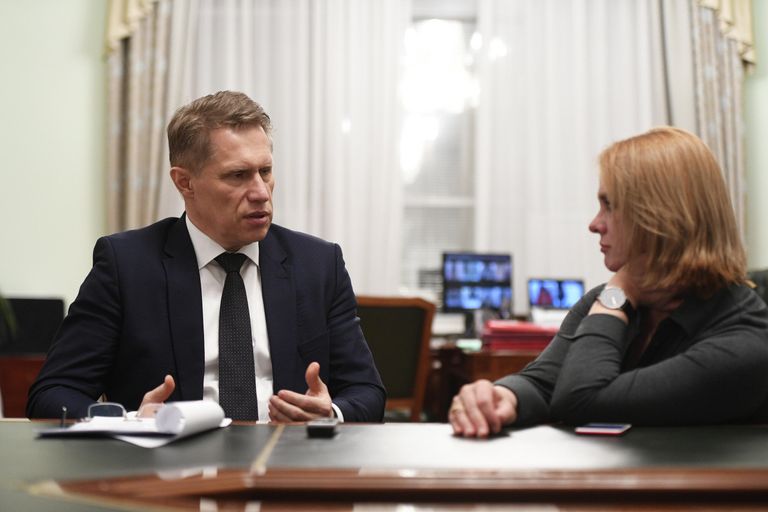 Министр здравоохранения РФ Михаил Мурашко Министр здравоохранения РФ Михаил Мурашко