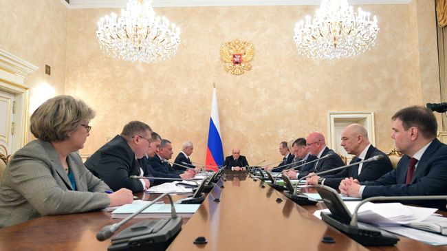 Председатель правительства РФ Михаил Мишустин проводит совещание с вице-премьерами РФ Председатель правительства РФ Михаил Мишустин проводит совещание с вице-премьерами РФ
