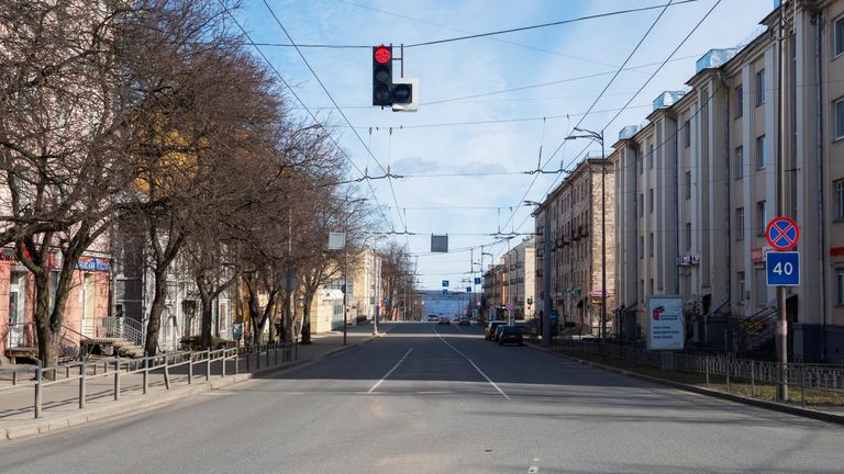Проспект Ленина в Петрозаводске Проспект Ленина в Петрозаводске