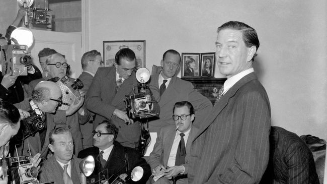 Лидер Кембриджской пятёрки Ким Филби. 1955 год Лидер Кембриджской пятёрки Ким Филби. 1955 год