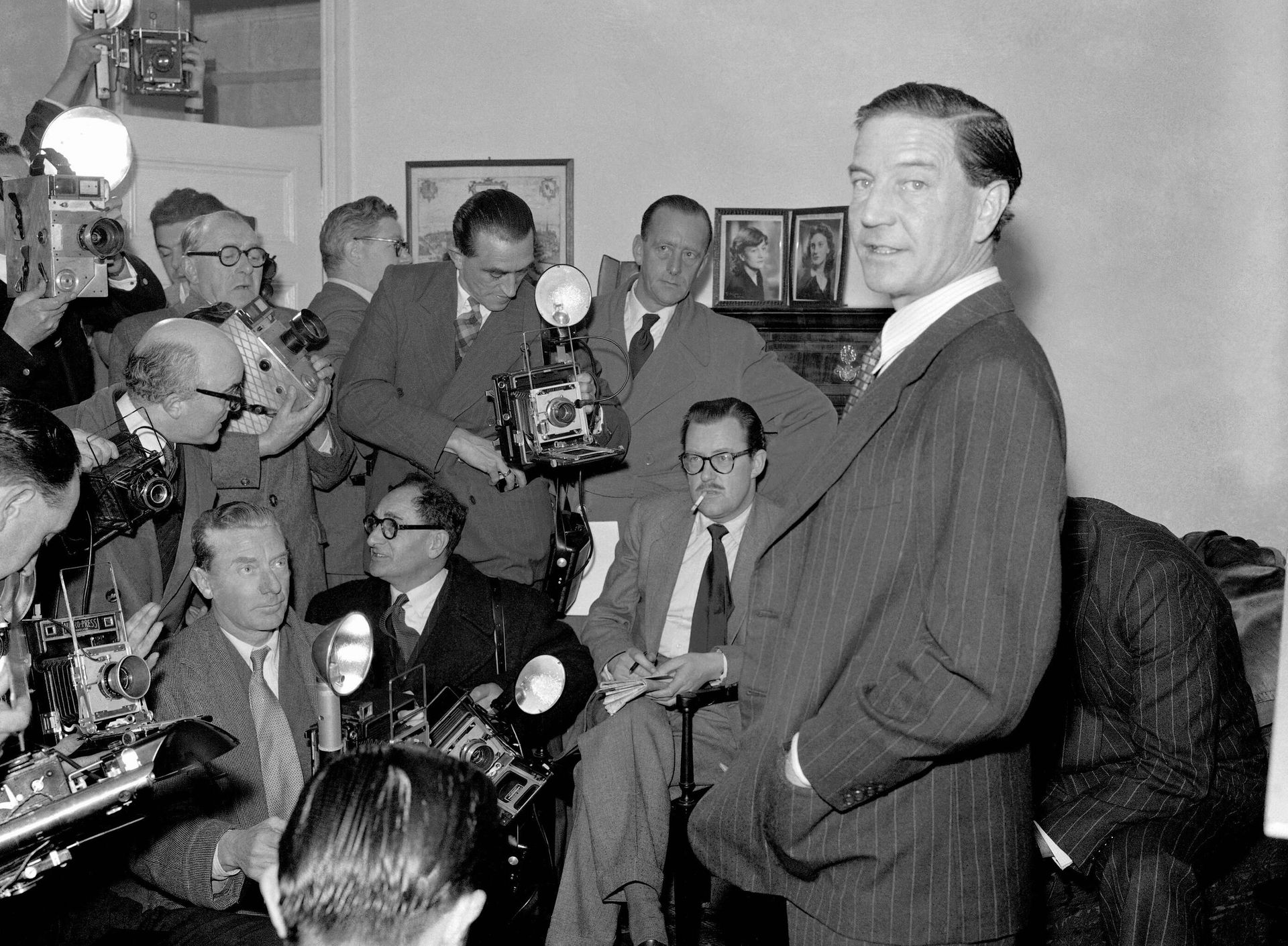 Лидер Кембриджской пятёрки Ким Филби. 1955 год Лидер Кембриджской пятёрки Ким Филби. 1955 год - РИА Новости, 1920, 18.12.2020