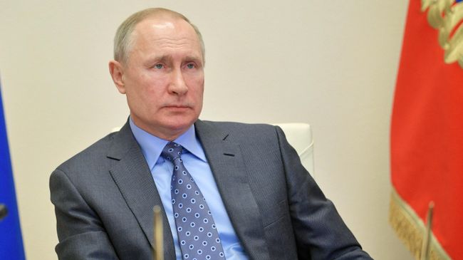 Президент РФ Владимир Путин проводит в режиме видеоконференции совещание с членами правительства РФ Президент РФ Владимир Путин проводит в режиме видеоконференции совещание с членами правительства РФ