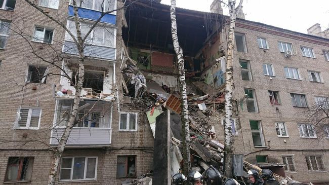Взрыв газа в пятиэтажке в подмосковном Орехово-Зуево Взрыв газа в пятиэтажке в подмосковном Орехово-Зуево