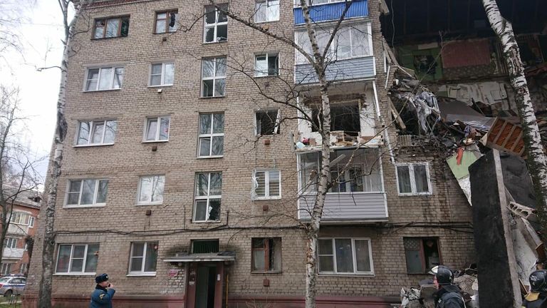 Взрыв газа в пятиэтажке в подмосковном Орехово-Зуево Взрыв газа в пятиэтажке в подмосковном Орехово-Зуево