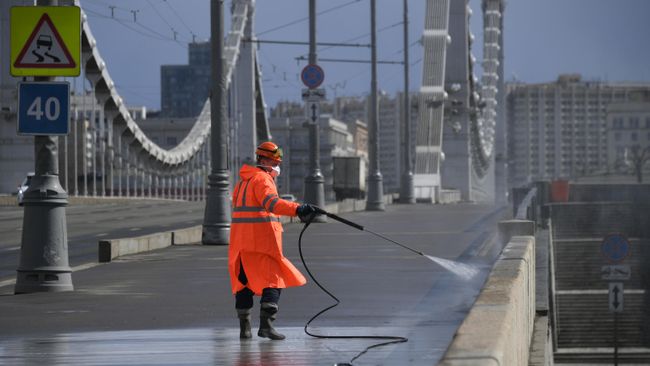 Дезинфекция дорог и тротуаров в Москве Дезинфекция дорог и тротуаров в Москве