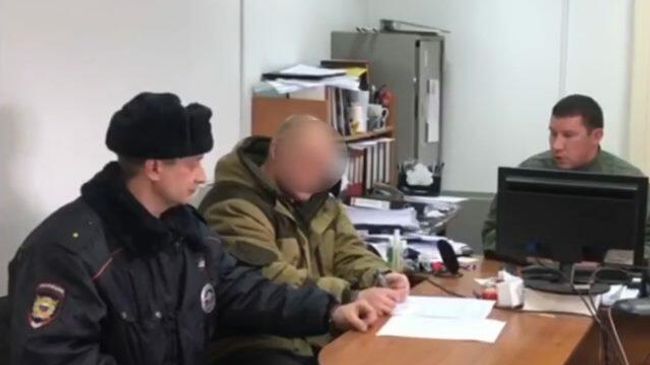 Кадры ареста подозреваемого в убийстве пяти человек в Рязанской области