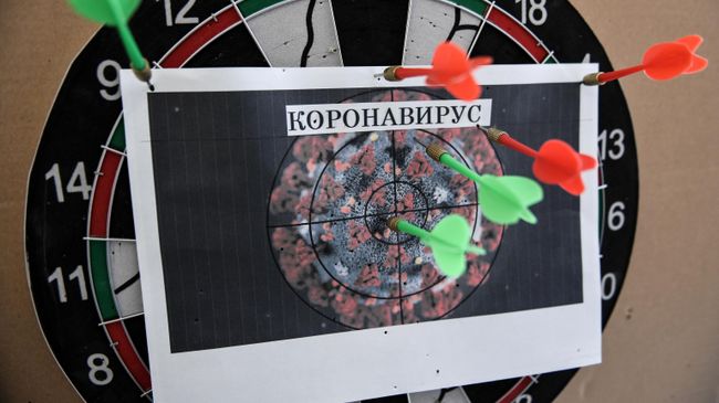 Плакат о борьбе с коронавирусом 