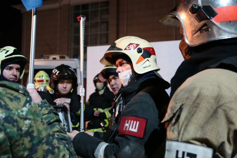 Пожар в доме престарелых в Москве Пожар в доме престарелых в Москве