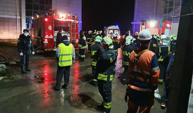 Пожар в доме престарелых в Москве Пожар в доме престарелых в Москве