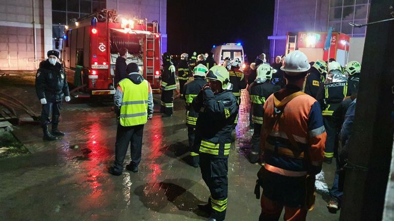 Пожар в доме престарелых в Москве Пожар в доме престарелых в Москве
