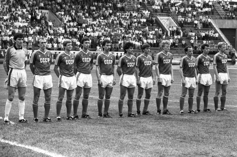 Футболисты сборной СССР на чемпионате Европы-1988