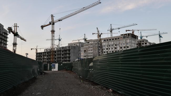 Строительство жилого комплекса Строительство жилого комплекса