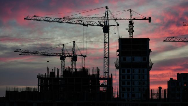 Строительство жилого комплекса Строительство жилого комплекса