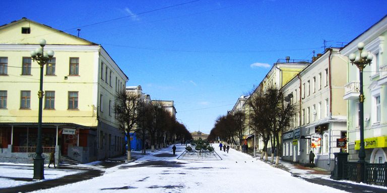Улица Ленина в Орле Улица Ленина в Орле