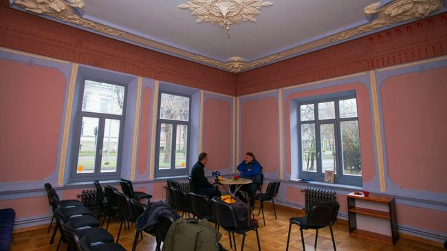 В доме Русской общины Лиепаи В доме Русской общины Лиепаи
