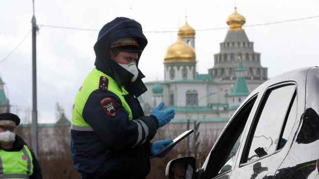 Проверка наличия цифровых пропусков в районе Ново-Иерусалимского монастыря в Подмосковье Проверка наличия цифровых пропусков в районе Ново-Иерусалимского монастыря в Подмосковье