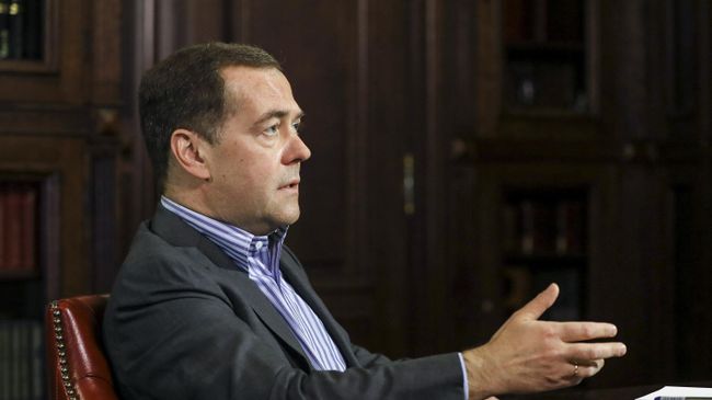 Заместитель председателя Совета безопасности РФ Дмитрий Медведев 