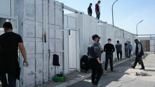 Контейнерная зона в Узбекистане Контейнерная зона в Узбекистане