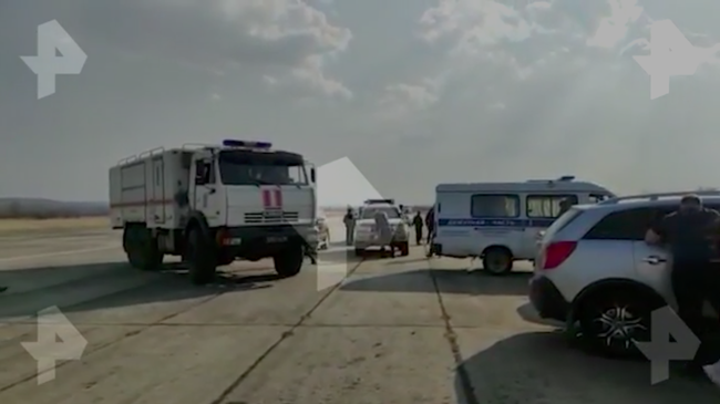 Опубликовано видео с места крушения самолета под Хабаровском Опубликовано видео с места крушения самолета под Хабаровском