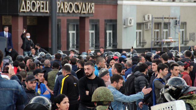 Митинг во Владикавказе Митинг во Владикавказе
