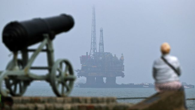 Добыча нефти марки Brent в Северном море Добыча нефти марки Brent в Северном море