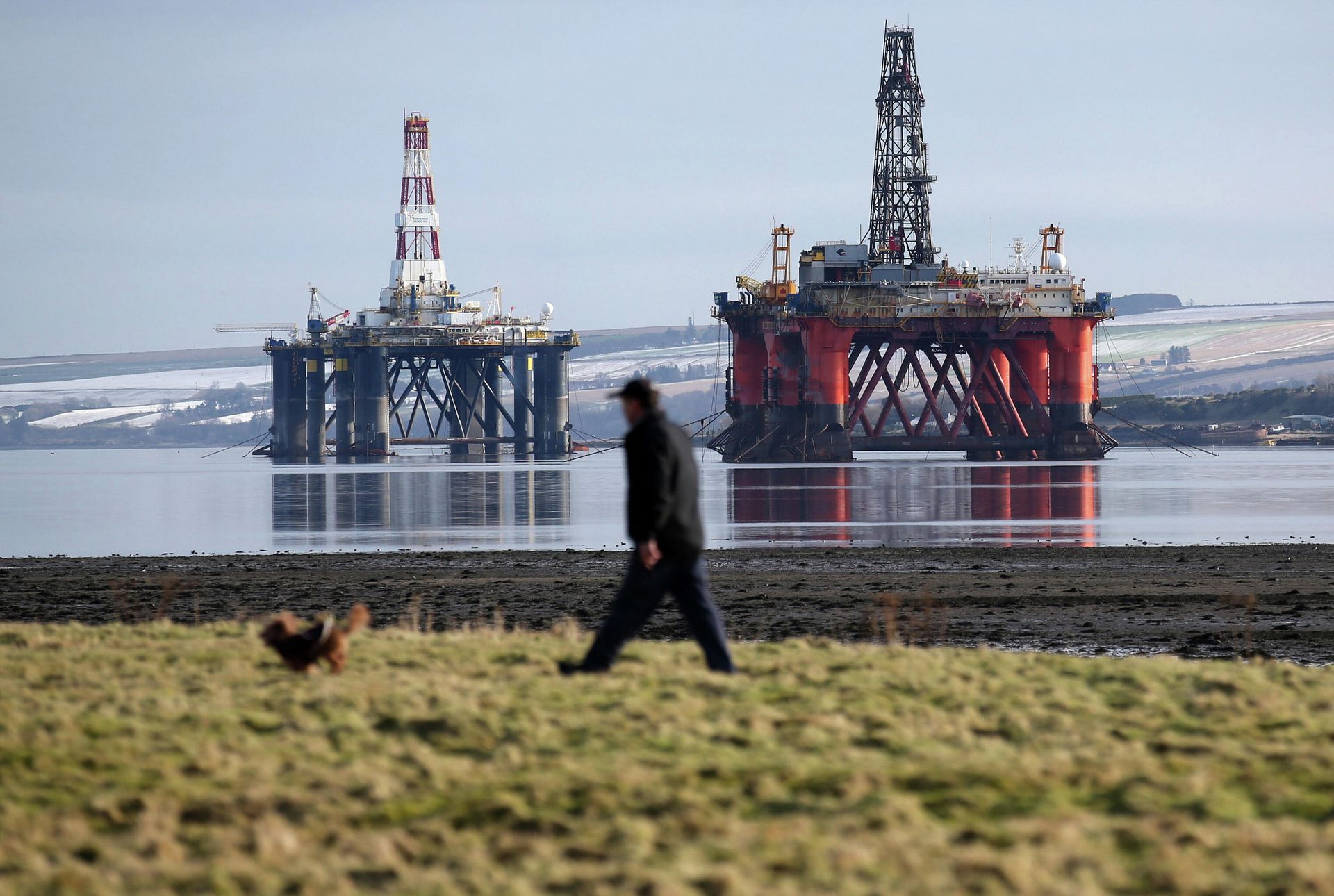 Нефтяные платформы у берегов Шотландии в Северном море Нефтяные платформы у берегов Шотландии в Северном море - РИА Новости, 1920, 09.07.2026