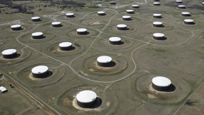 Резервуары для хранения сырой нефти в штате Оклахома Резервуары для хранения сырой нефти в штате Оклахома