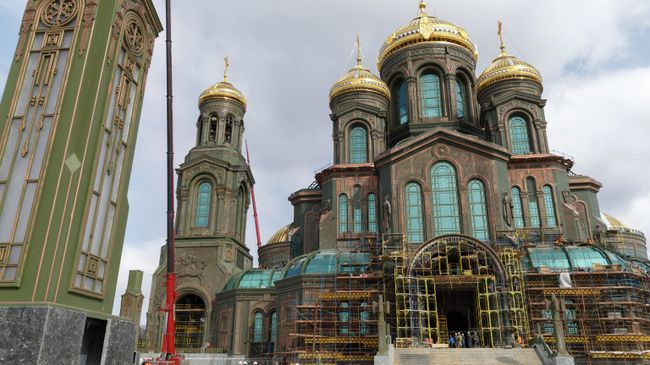 Главный храм Вооруженных сил России в парке Патриот Главный храм Вооруженных сил России в парке Патриот