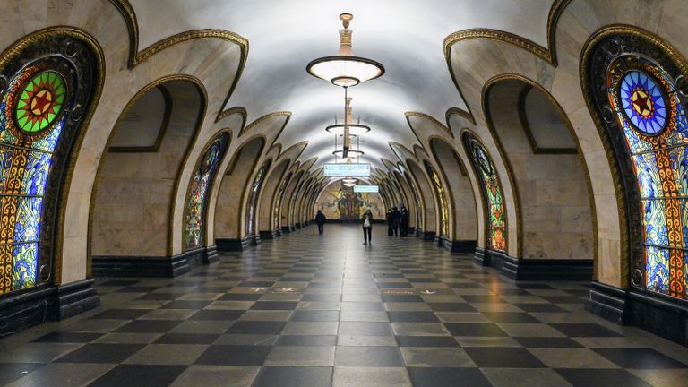 Московский метрополитен в период режима самоизоляции граждан