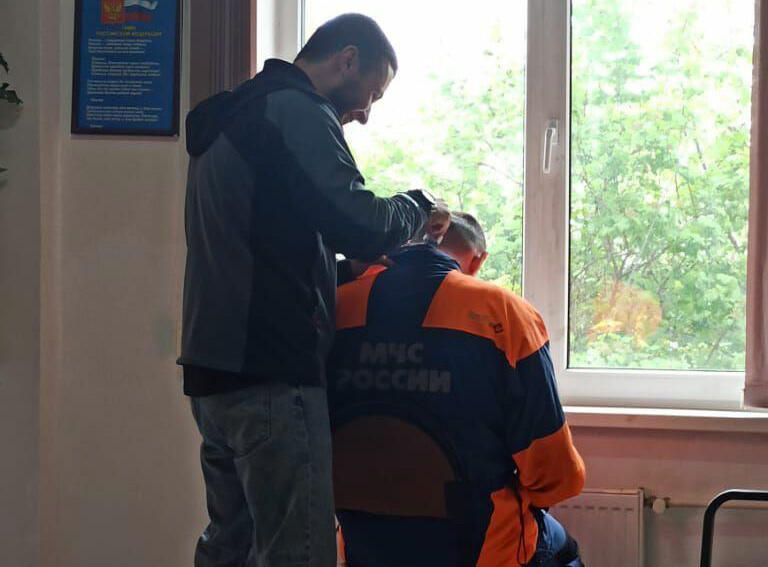 Сотрудники МЧС Чеченской Республики приняли эстафету Чистая голова! Стоп коронавирусу!