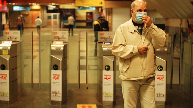 Ситуация в тегеранском метрополитене в условиях коронавируса Ситуация в тегеранском метрополитене в условиях коронавируса
