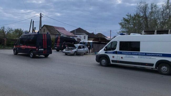 Место взрыва на улице Хорошева в Волгоградской области Место взрыва на улице Хорошева в Волгоградской области