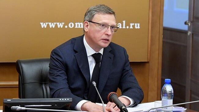 Губернатор Омской области Александр Бурков Губернатор Омской области Александр Бурков