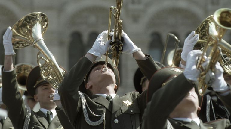 Плац-концерт на Красной площади во время Военного парада, посвященного 58 годовщине Победы в Великой Отечественной Войне 1941-1945 г.г. Плац-концерт на Красной площади во время Военного парада, посвященного 58 годовщине Победы в Великой Отечественной Войне 1941-1945 г.г.