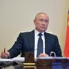 Президент РФ Владимир Путин проводит в режиме видеоконференции совещание с главами регионов по борьбе с распространением коронавируса