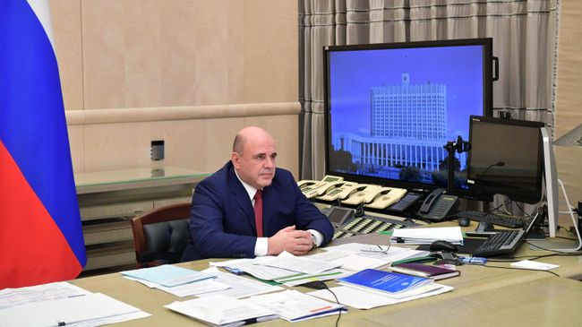 Председатель правительства РФ Михаил Мишустин проводит заседание Координационного совета по борьбе с коронавирусной инфекцией Председатель правительства РФ Михаил Мишустин проводит заседание Координационного совета по борьбе с коронавирусной инфекцией