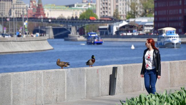 Весенняя Москва